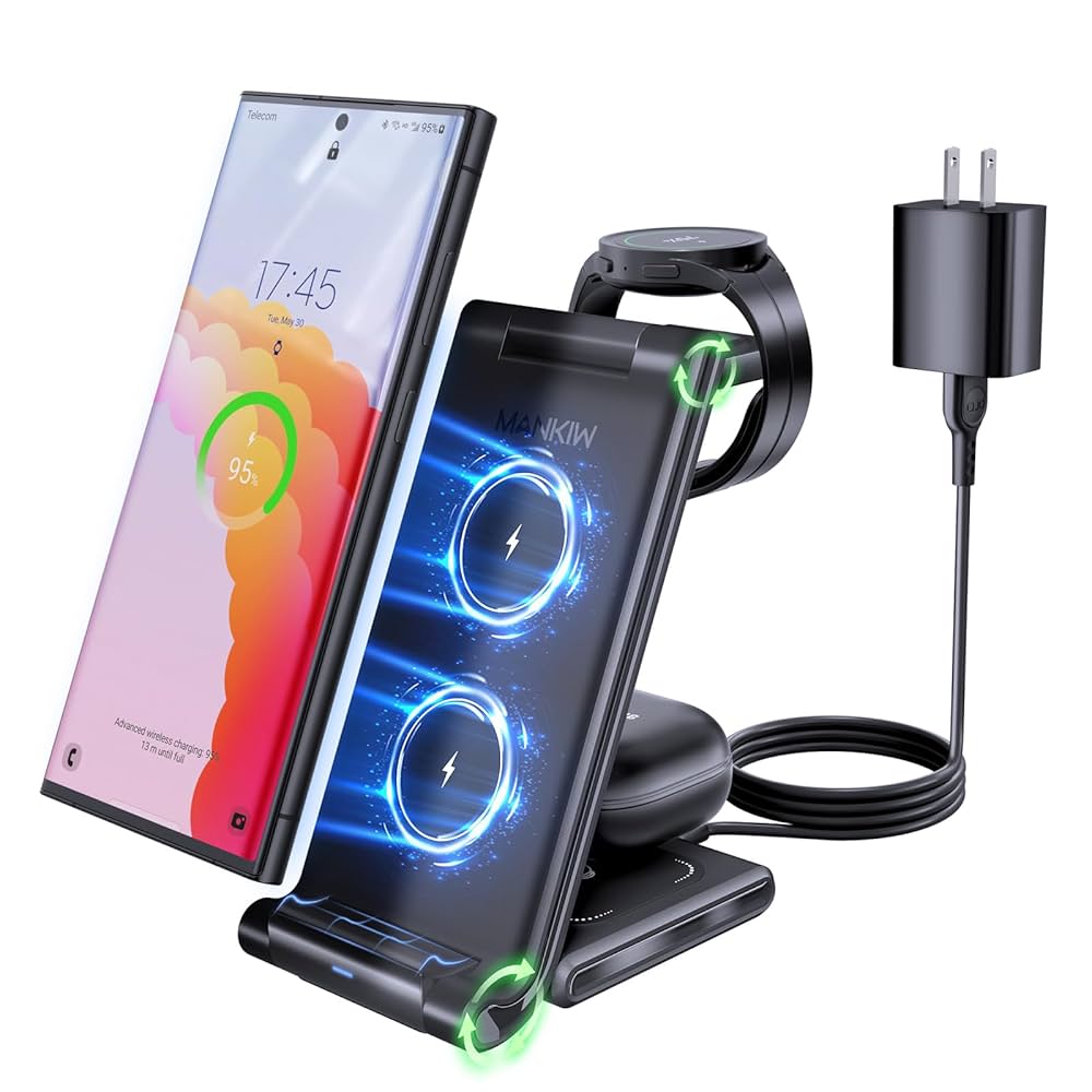 Galaxy - Wifi運用向け SAMSUNG SCV45 Galaxy note10+ Amazon.com: Wireless Charging Station for Samsung,MANKIW